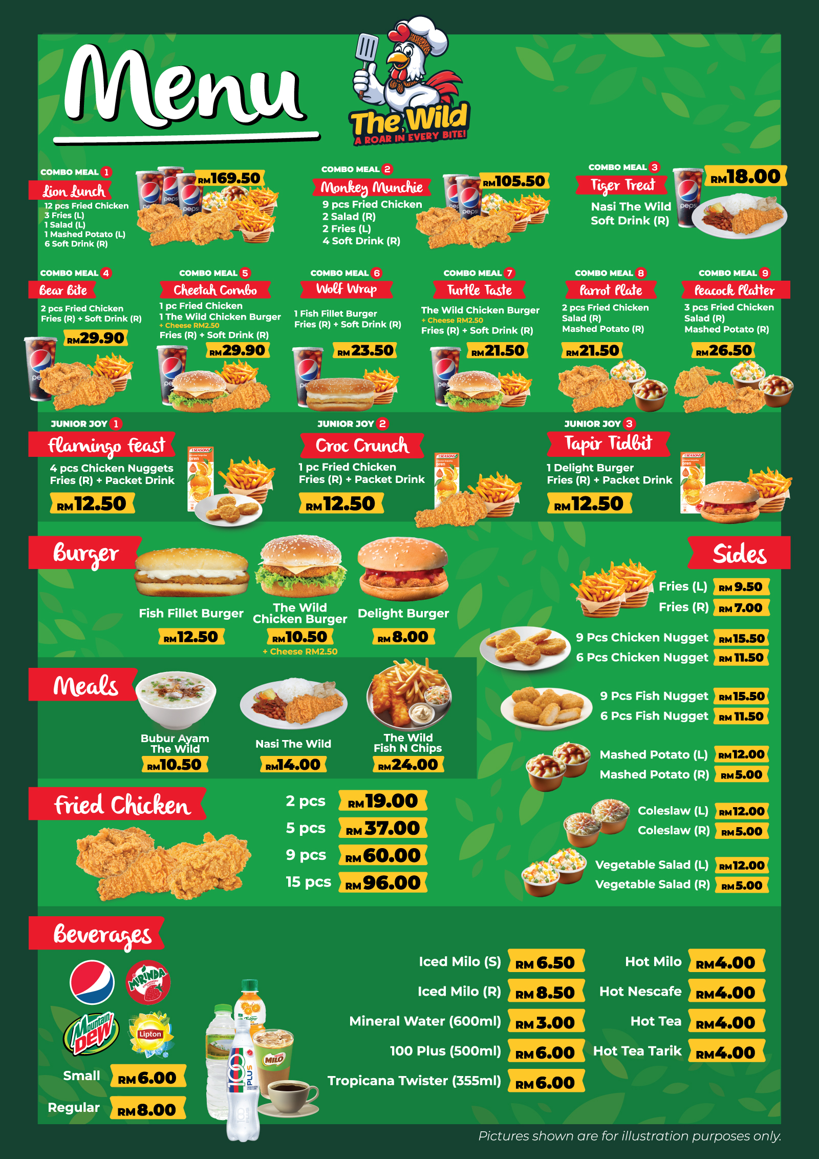 perth zoo food menu prices pdf